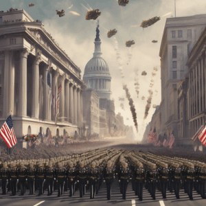 Trump’s ‘Big Force’ Warning: Parade & Protest Clash