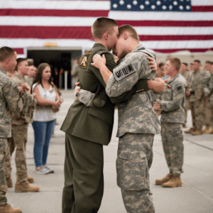 “Emotional Military Homecoming: A Sister’s Surprise Reunion”